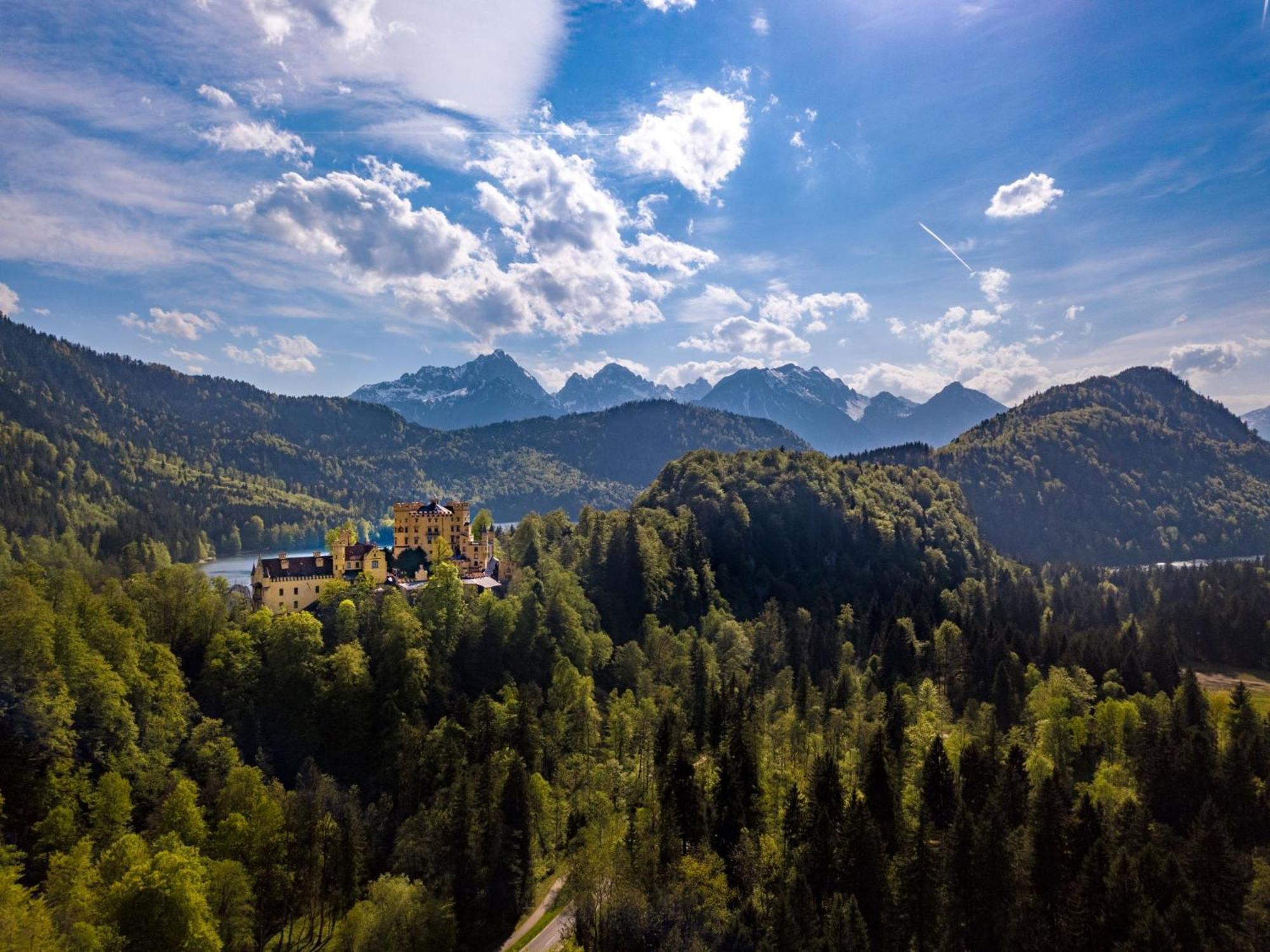 Ferienwohnung Landhaus Helga Unterm Schloss Schwangau Buitenkant foto